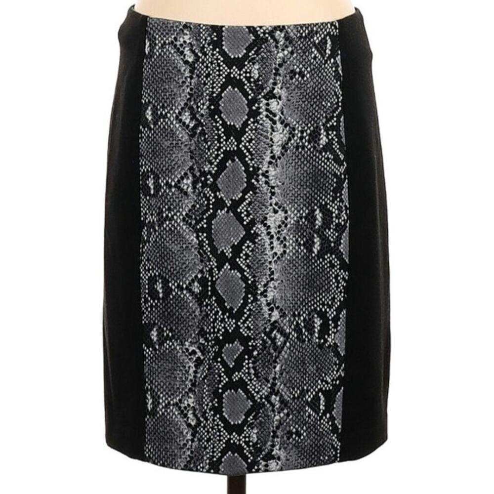 Michael Kors Color Block Snake Skirt - image 6